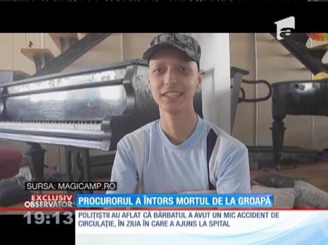 Bărbat mort de pancreatită, scos din sicriu de către polițisti