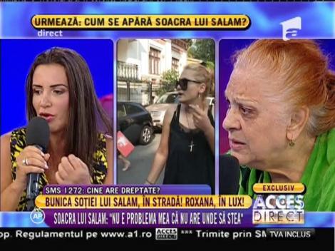 Melania, mama Roxanei Dobre, nu vrea să audă de soacra sa!