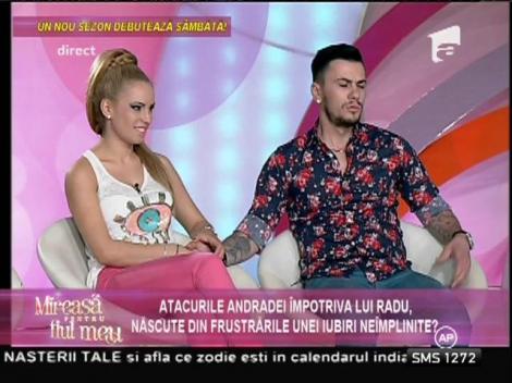 Conflictul dintre Andrada și Radu i-a șocant pe foștii concurenți de la ”Mireasă pentru fiul meu”