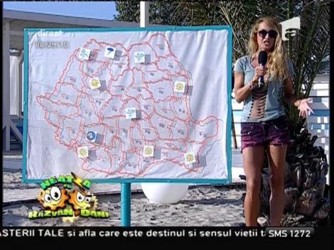 Vremea cu Flavia Mihăşan! Vin ploile, în partea a doua a zilei