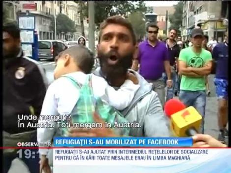 Refugiații din Ungaria, lăsați să plece cu trenurile spre țările din Vest