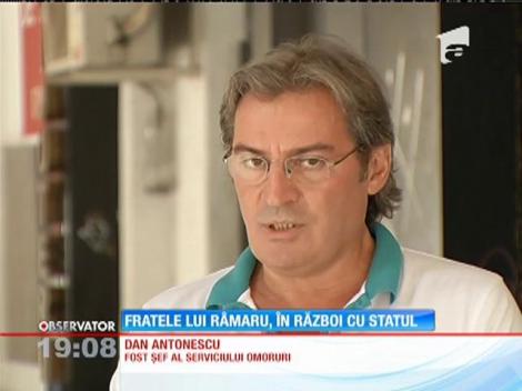 Fratele lui Ion Râmaru, în război cu statul