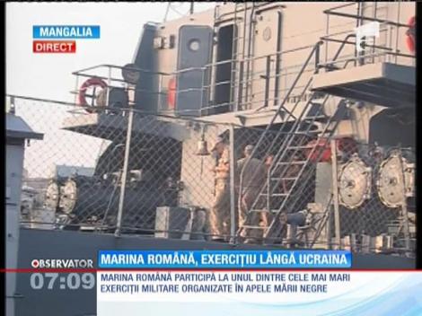 Marina română, exercițiu lângă Ucraina