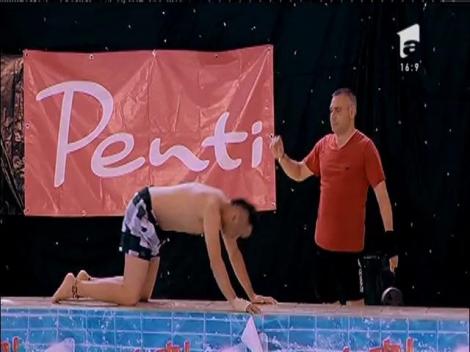 A sărit cu mâna rănită! Fabian Sanchez a executat cea mai dificilă săritură din concurs!