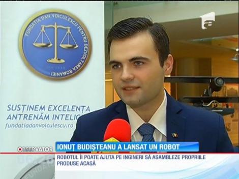 Ionuţ Budişteanu a lansat un robot