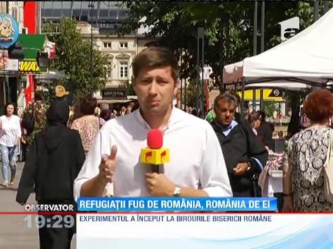 Studiu: Românii nu vor refugiați în țara lor