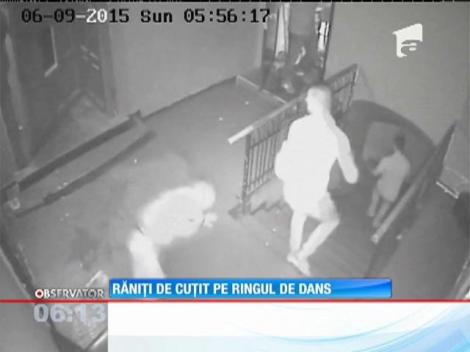 Înarmați cu un cuţit, doi prieteni au provocat un scandal sângeros într-un club din Baia Mare
