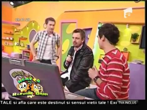 Prima apariție a lui Răzvan Simion și Dani Oțil la emisiunea ”Neatza”