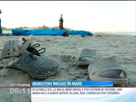 Muncitori înecați în zona de nord a staţiunii Mamaia