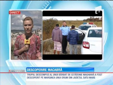 Trupul unui bărbat, găsit de nişte tineri într-un şanţ