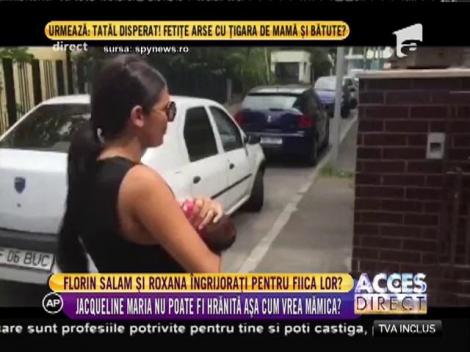 Florin Salam şi Roxana Dobre au probleme cu fiica lor nou născută