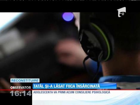 O fată de 15 ani a rămas însărcinată cu propriul tată