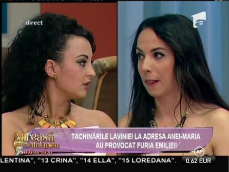 Emilia și Lavinia, la cuțite! Conflictul a început încă din culisele competiției!