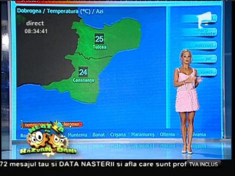 Vremea cu Flavia Mihăşan! Vreme frumoasă de toamnă, în toată țara