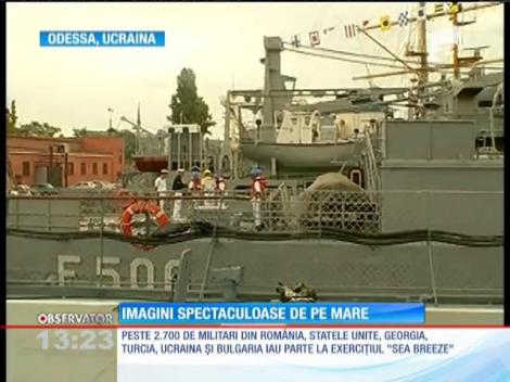 Forţele Navale Române participă la exerciţiul Sea Breeze