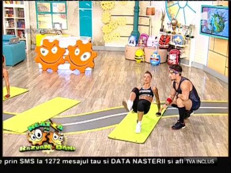 Fitness la Neatza! Exerciții fizice post-vacanță