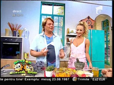 Mușchiuleț tirolez cu garnitură caldă și sos rece!