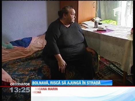 O femeie din Focşani riscă să fie evacuată din casă din cauza datoriilor
