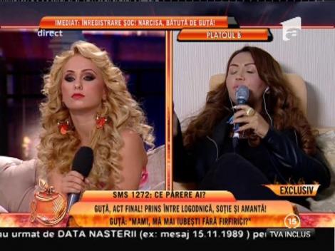 Narcisa, despre amanta lui Nicolae Guţă: "De data asta a găsit o fată frumoasă"