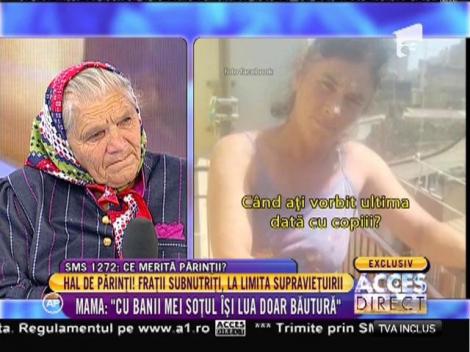 Vasilica, mama celor doi copii abandonați: "Cu banii mei, soțul îți lua băutură și apoi mă bătea!"