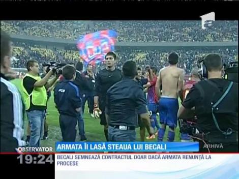 Armata i-a propus lui Gigi Becali să se întoarcă pe Ghencea