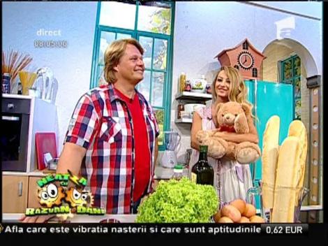 Vlădutz, bucătarul de la ”Neatza”, are acasă 40 de ursuleți de pluș!