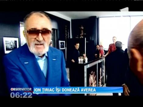 Cel mai bogat român își donează averea