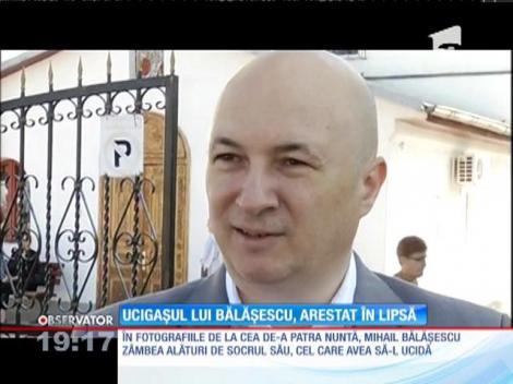 Ucigaşul politicianului Mihail Bălăşescu a fost arestat în lipsă!