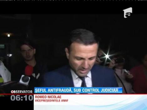 Romeo Nicolae, șeful Direcţiei Antifraudă din cadrul ANAF, pus sub control judiciar