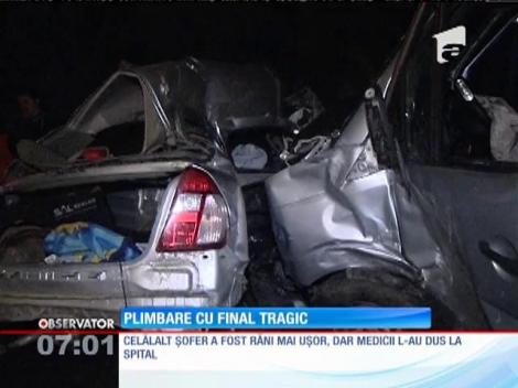 Plimbare în viteză cu final tragic. Doi tineri au murit