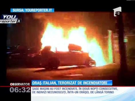 Orașul italian Torino, terorizat de incendiatori