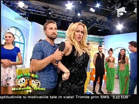 Ce frumos! Anda Adam și-a arătat burtica de gravidă, în direct, la "Neatza"! Cum arată vedeta, însărcinată în opt luni