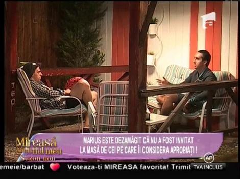 Marius s-a simțit abandonat de cei pe care îl consideră apropiați!