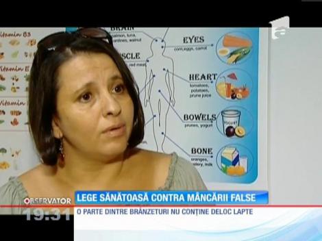 Lege sănătoasă contra mâncării false