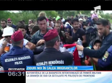 Ziduri noi în calea imigranților. Macedonia vrea să ridice unui gard ca în Ungaria