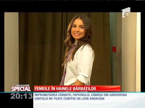 SPECIAL! Femeile &icirc;n hainele bărbaţilor