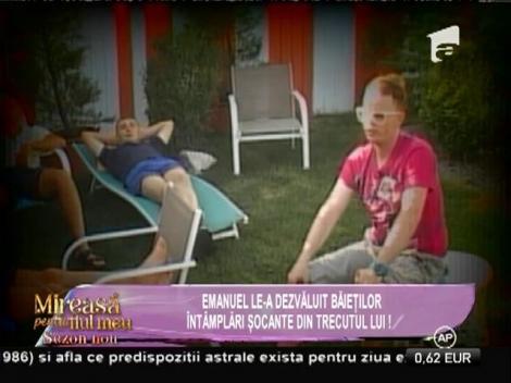 Copilăria lui Emanuel, marcată de faptele cumplite ale tatălui său!