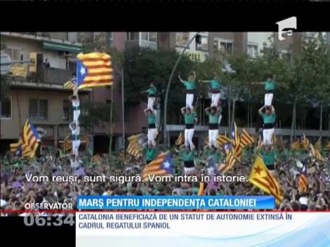 Marş pentru independenţa Cataloniei