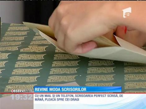 Revine moda scrisorilor