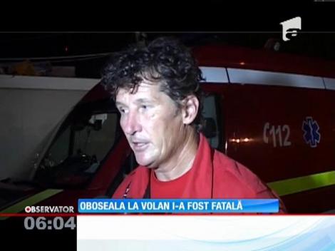 Oboseala i-a fost fatală unui şofer din judeţul Arad