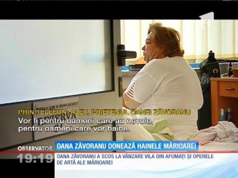 Oana Zăvoranu e hotărâtă să scape de toate bunurile mamei
