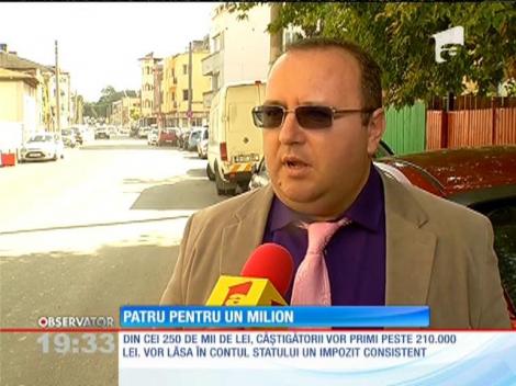 Când toată lumea aproape a uitat de loteria bonurilor, patru români au dat lovitura