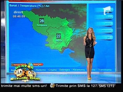 Soarele ne răsfaţă timid astăzi! Vremea cu Flavia Mihăşan