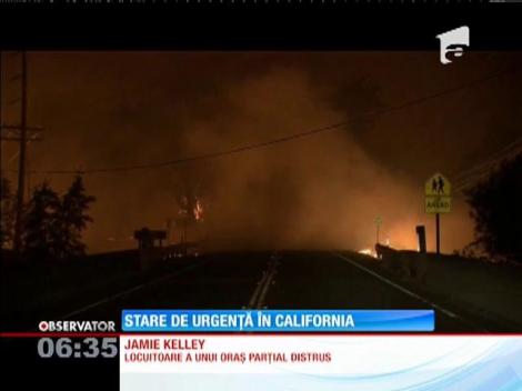 200 de locuinţe, distruse de două incendii de vegetaţie în California