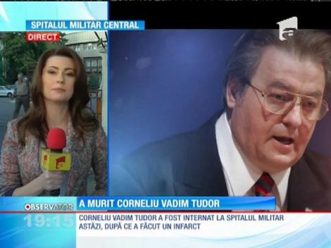 A murit Corneliu Vadim Tudor