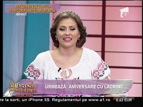 Aniversare cu lacrimi pentru Ana Maria! Dorul de casă şi-a spus cuvântul şi a început să plângă