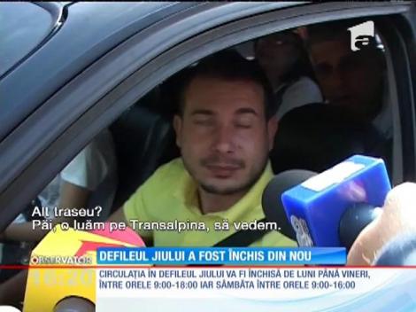 După trei luni în care a putut fi traversat, Defileul Jiului se închide din nou
