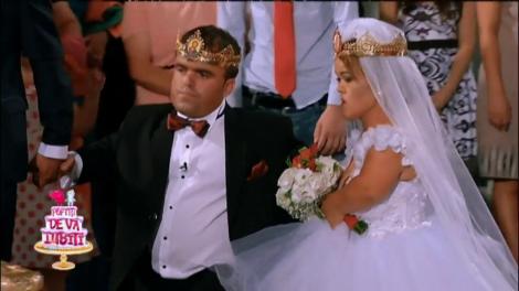 Emoții și lacrimi la cununia religioasă