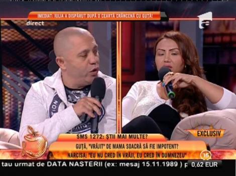 Nicolae Guță: ”6 luni de zile n-am mai putut face dragoste. Atunci au început să-mi dispară și chiloții!”