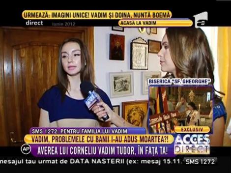 Averea lui Corneliu Vadim Tudor, în exclusiviate, la Acces Direct!